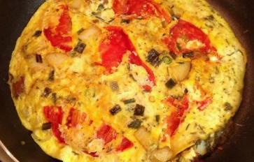 Summer Recipe: Tomato Onion Frittata