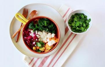 Cozy Cold Weather Kitchari Bowl (Yellow Dahl With Rice)