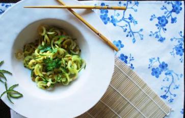 Cooking with Essential Oils 101: Keep Cool With Cucumber Noodles