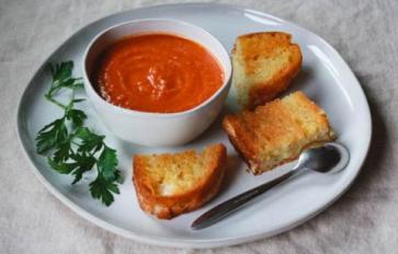 Meatless Monday: The Comfort & Ritual Of Grilled Cheese & Tomato Soup