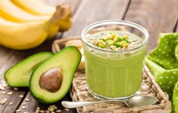 Practice Self Care With An Avocado Banana Smoothie