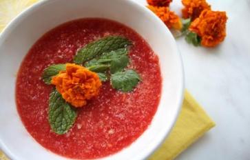 Cooking with Essential Oils 101: This Watermelon Gazpacho is Summer in a Bowl 